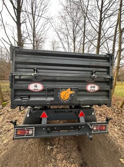 Vlek na traktor Nostnost 6t - 8