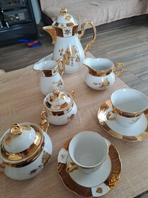 Porcelánová sada zlatá - 8