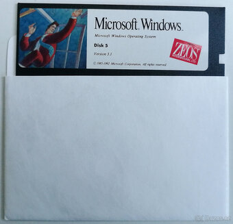 PREDÁM WINDOWS 3.1. 1992 ZEOS USA-TOTAL RARE - 8