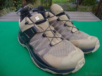 Pánské trekové boty Salomon obuv X Ultra 4 Gtx Olive 44,5 cm - 8