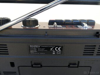Nový radiokazetofon zn. Ricatech, nepoužitý - 8