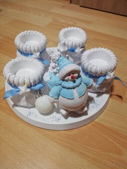 Adventní svícny a dekorace - 8