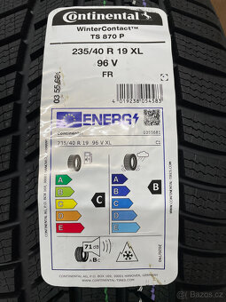 NOVÉ CONTINENTAL WINTERCONTACT TS870P 235/40/19 96V R.V 2025 - 8