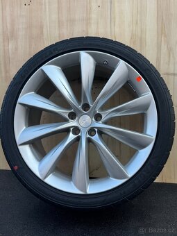 Nová Alu originální sada kolTesla model X, letní pneu (D2) - 8