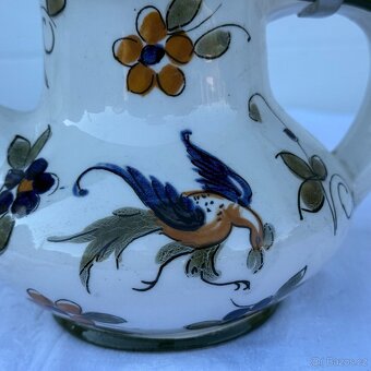 Krásná keramická konvice malovaná Capodimonte - 8