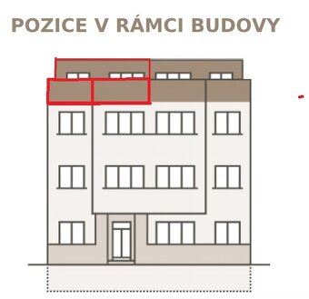 Prodej bytu 2+kk, 52,1 m2, terasa 9,3 m2, PRAHA 4 Michle - 8