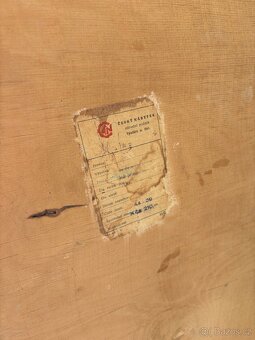 Retro konferenční stolek a křeslo - 8