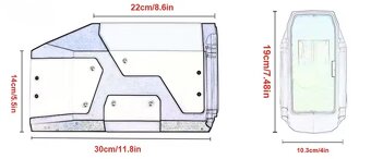 Box na nářadí (toolbox) BMW GS černý - 8