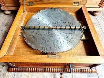 Velký starožitný hrací stroj Kalliope, ( Polyphon) - 8