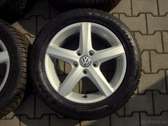 ZIMNÍ ORIGINÁL VW 16" 5x112 pneu 205/55R16 Dunlop - 8