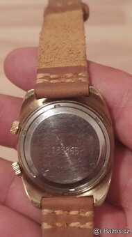 LUXUSNÍ hodinky POLJOT s mechanickým budíkem СССР 👍👍👍 - 8