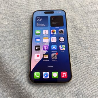 iPhone 15 Pro 256GB, pěkný stav, 12 měsíců záruka - 8