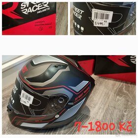Helmy na motorku, motocross, enduro, otevřené, integral - 8