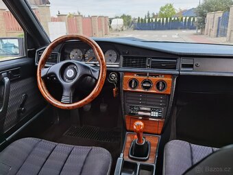 Mercedes Benz W201 a W124 dřevěná řad. páka na manuál, nová - 8
