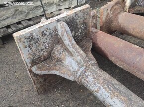 Staré železné sloupy, litinové sloupy, sloup, 5 ks - 8