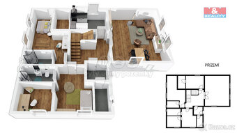 Prodej chaty, 181 m², Vysoké nad Jizerou, ul. Staroveská - 8