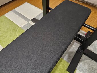 Posilovací lavice skládací včetně příslušenství - 8