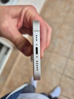 Iphone 14 bílý 128Gb TOP stav - 82% baterka - 8