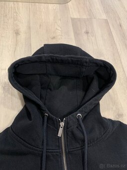 Pánská mikina SikSilk, černá, zip, vel.L - 8