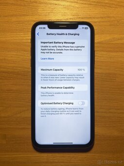 iPhone XR Black 64GB - BATERIE 100% + NOVÝ DISPLEJ - 8