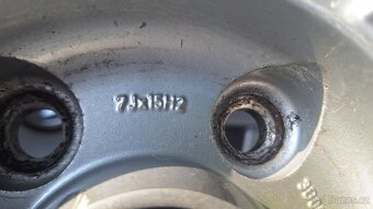 Originální Alu kola VW 5x112 R15 - 8