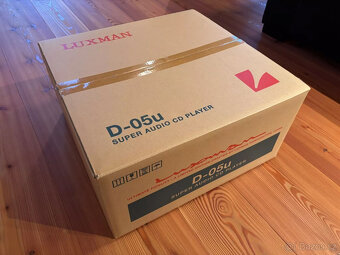 CD SACD přehrávač Luxman D-05u včetně upgradu, originální ba - 8