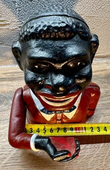 Stará mechanická pokladnička USA TOP kousek FUNKČNÍ - 8