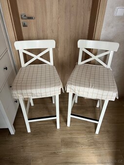 Barové židle Ikea Ingolf 2 ks - 8