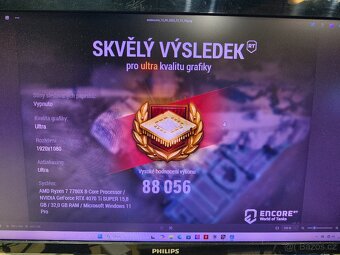 Herní 8 jádro Ryzen 7 7700X, 32GB, RTX4070Ti Super 16GB - 8