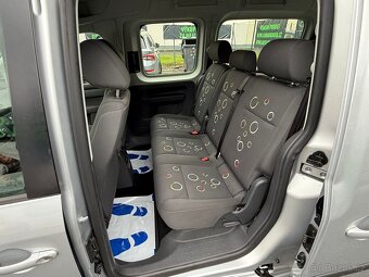 ► VW CADDY MAXI 2,0 CNG MPI - 7 MÍST, TOP KM ◄ - 8