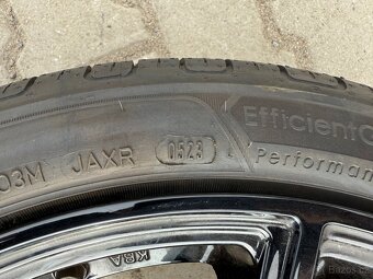 4x al kola 5x100 17 + pneu letní 205/45 R17 - 8
