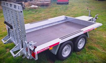 👉 Přívěs TEMARED BUILDER 3 3015/2 S 3,5T – přeprava bagrů - 8
