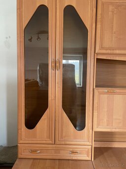 Prodám hnědou obývací stěnu - 8