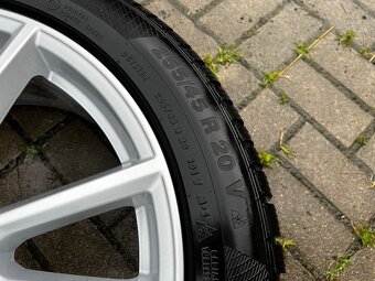 Alu kola, disky r20 5x112 Audi 255/45 Continental - 8
