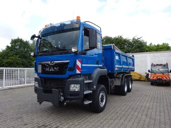 MAN TGS 26.420 6x6 / Meiller třístranná sklápěčka / Boardmat - 8