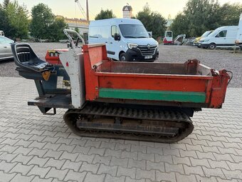 Kubota kc121 pásový Dumper 1,5T uveze - 8