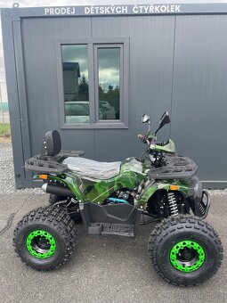 Dětská čtyřkolka Piranha Veyron 125cc 1G8 - Zelený maskáč. - 8