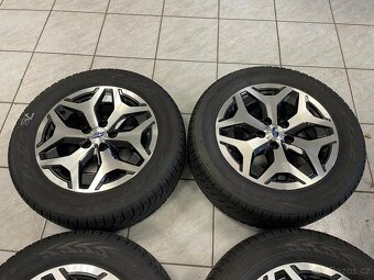 Originální ALU kola Subaru Forester pneu 6mm - 8