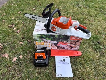Nová AKU řetězová pila STIHL MSA 60 SET s baterií a nabíječk - 8