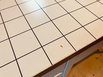 Psací stůl Ikea Micke bílá/antracit - 8