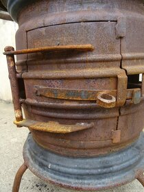 Grilovací přenosné ohniště z disků - 8