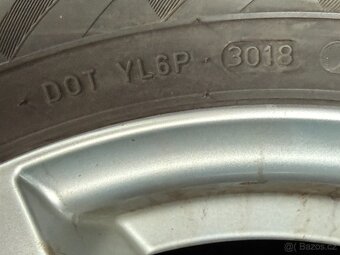 Prodám zimní sadu alu kol Hyundai i30 5x114,3 195/65 R15 8mm - 8