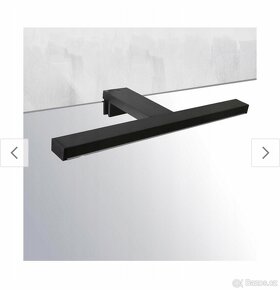 Nástěnné svítidlo basano enego black 50 cm - 8