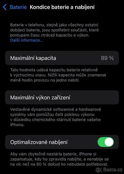 iPhone 14 bílý 128Gb, baterie 89%, záruka Alza 26/8/25, TOP - 8