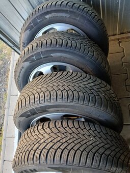 Zimní sada alu kol na Octavii 205x60R15 - 8