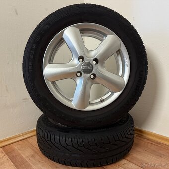 DACIA LOGAN/SANDERO 4x100 R15 ET40+LETNÍ 185/65R15 6/5mm - 8