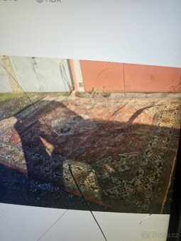 2x postel halabala, 2x židle Philippe, koberec ,květináč - 8