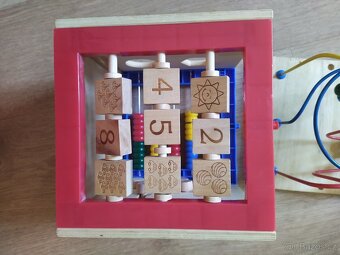 Velká motorická - didaktická kostka - 8