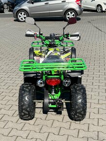 Dětská čtyřkolka Toronto125cc 1G7 Deluxe -zelené grafity - 8