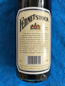 Fernet Stock 3L nesehnatelná lahev 40% - 8